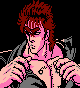 Kenshiro in Hokuto no Ken 3 for Famicom, as depicted in boss battles.