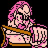 unused sprite for Galzus in Hokuto no Ken 3