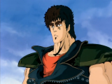 Kenshiro as he appears later in the 1986 film.