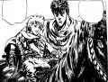 Ryu with his uncle Kenshiro (and Kokuoh)